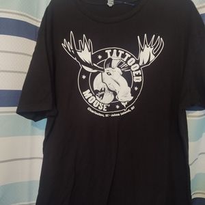 Tattooed moose t shirt